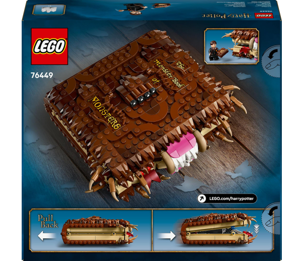 LEGO Harry Potter 76449 Potworna księga potworów z zębami - 1331666 - zdjęcie 10